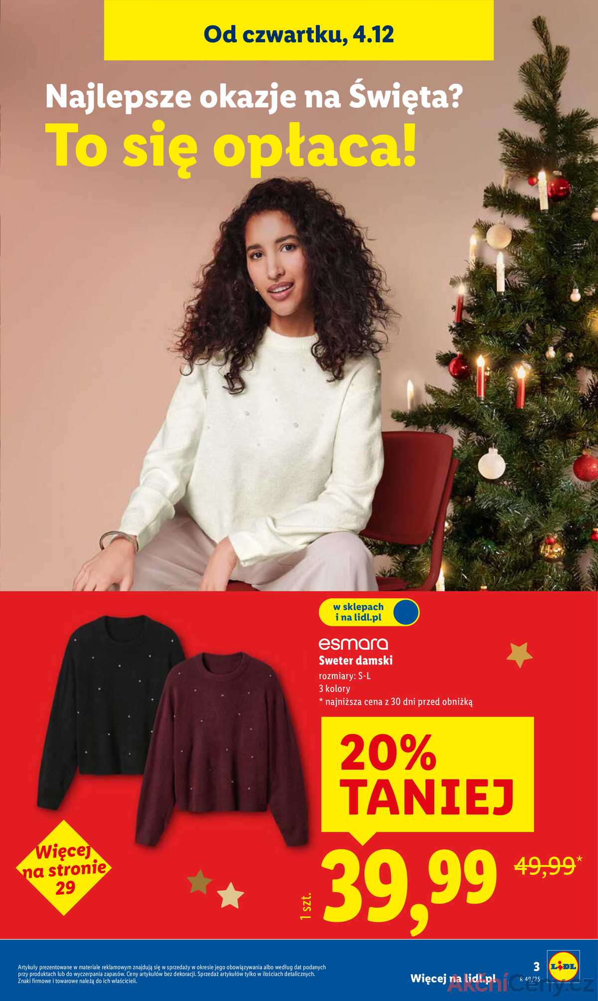 Katalog Lidl Polsko 1.12.-7.12.2025 strana 3