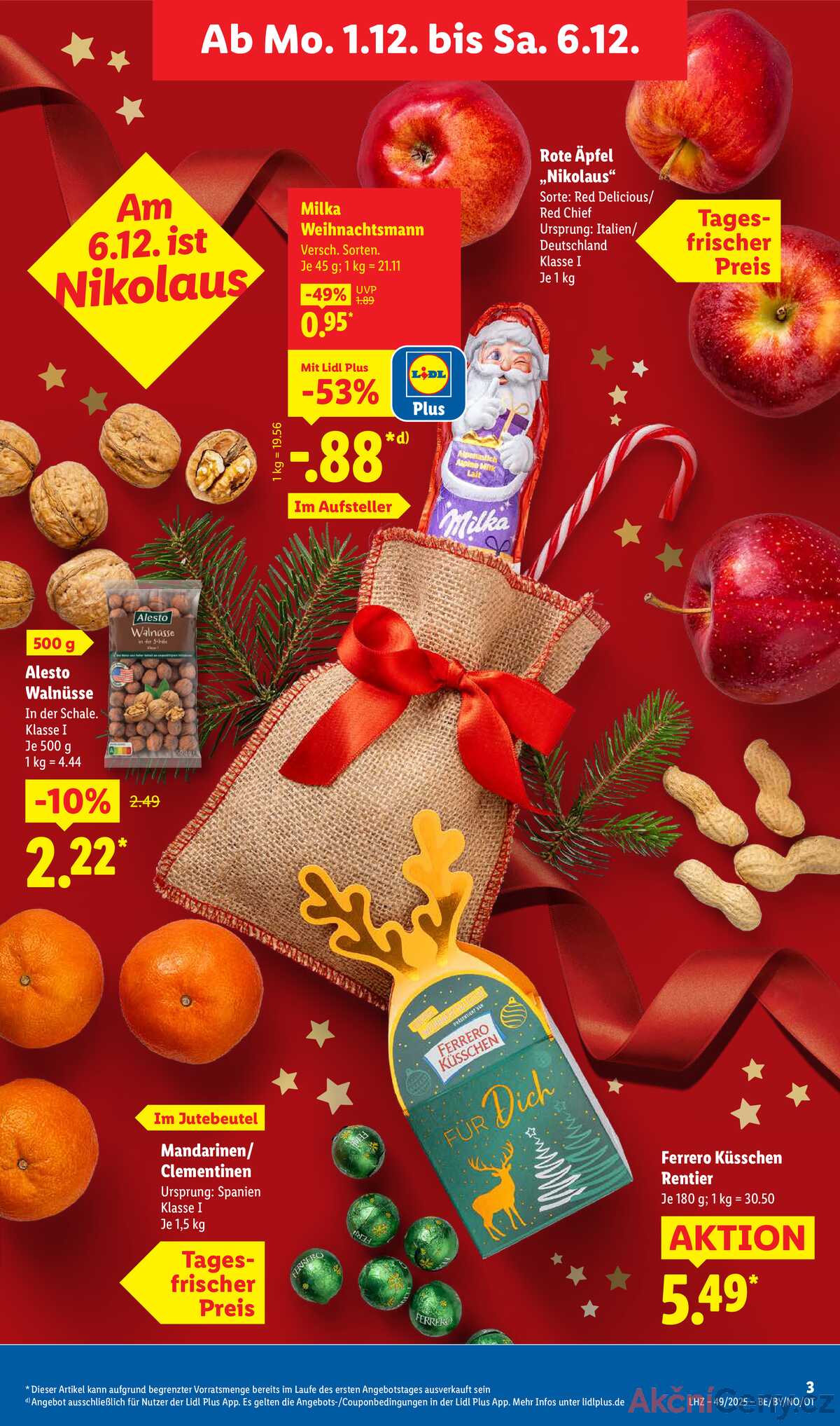 Leták Lidl Německo 1.12.-6.12.2025 strana 3