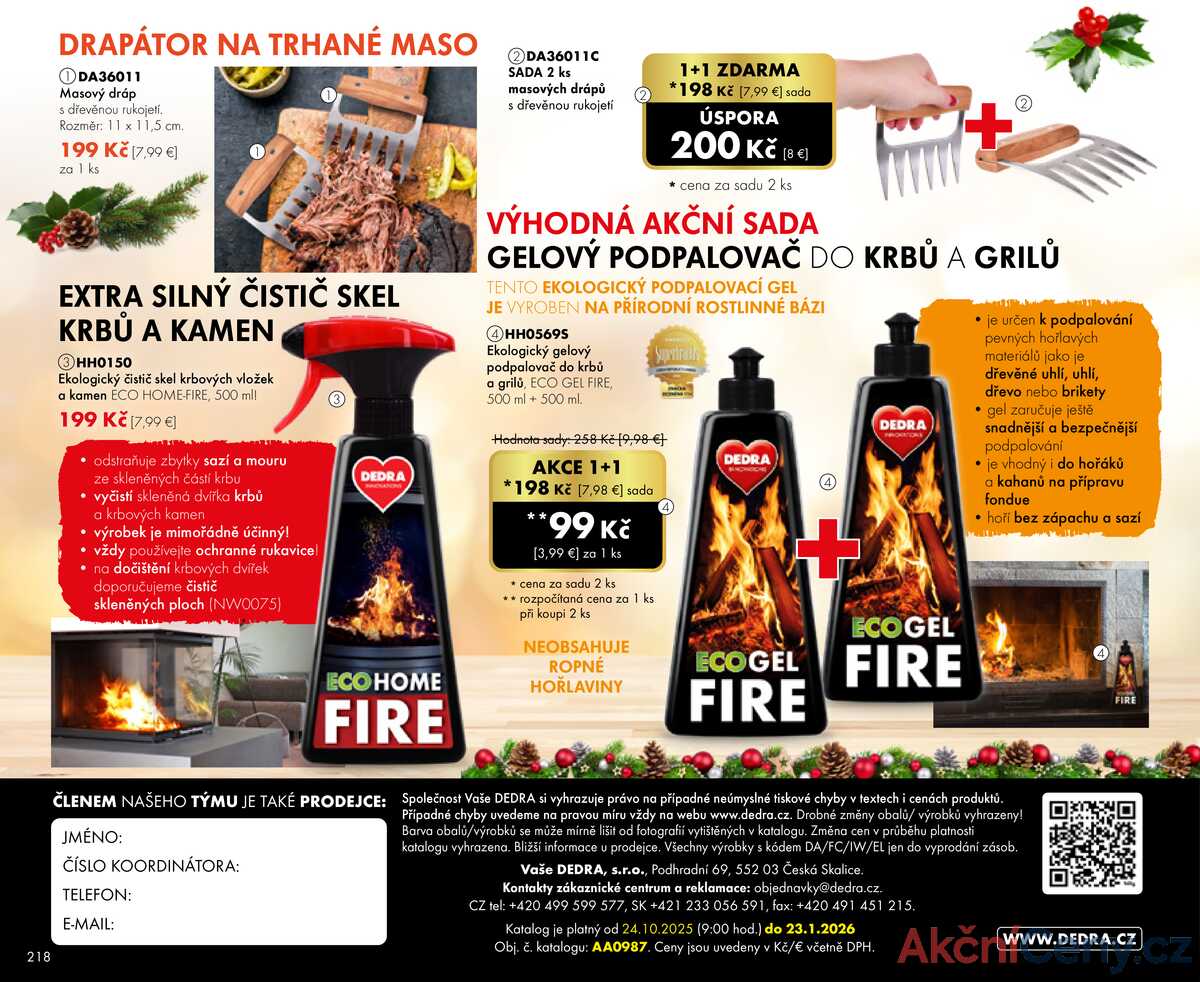 Dedra Dárky & Inspirace do 23.1.  strana 118