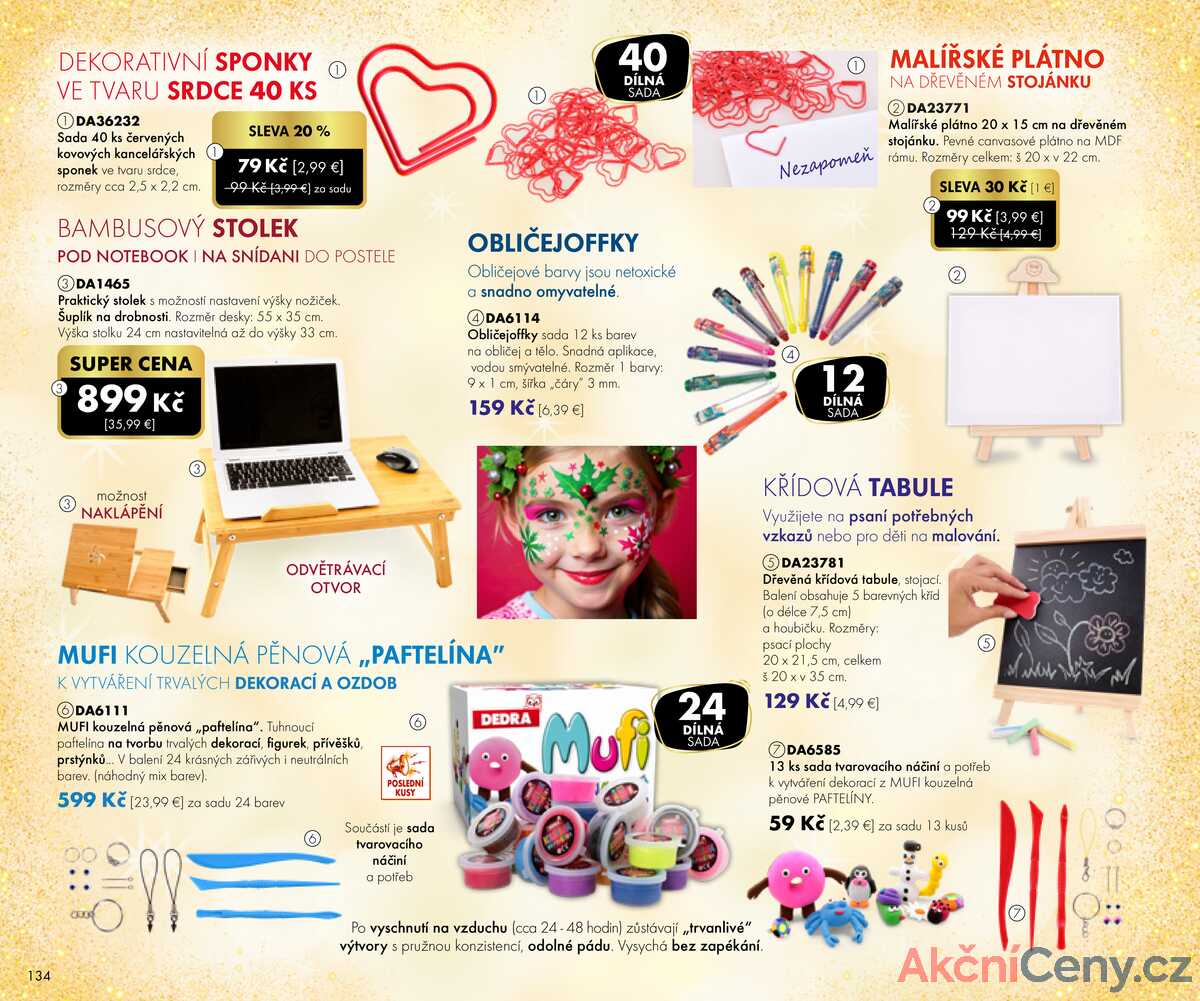 Dedra Dárky & Inspirace do 23.1.  strana 34