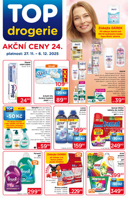 TOP drogerie letáky