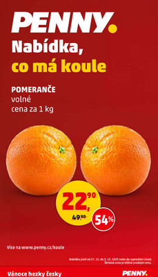 Penny Market od 27.11. do 3.12.2025