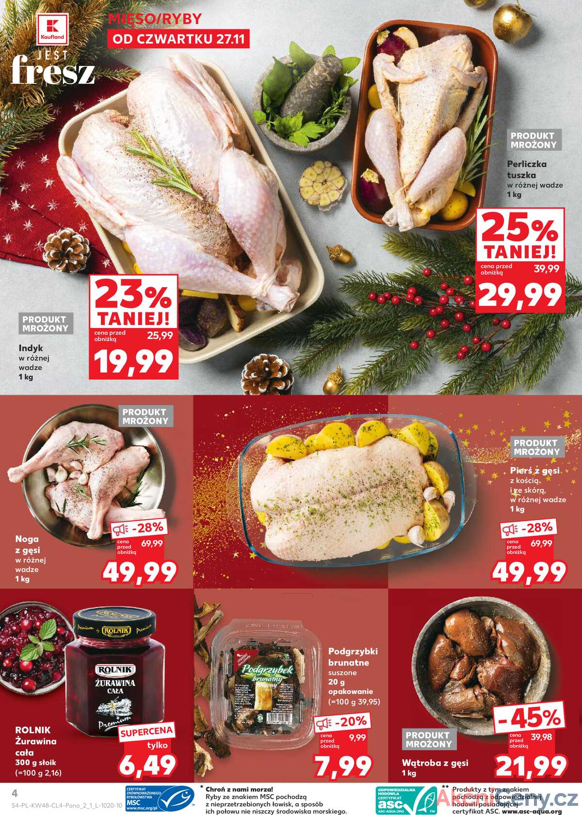Leták Kaufland Polsko 27.11.-9.12.2025 strana 4