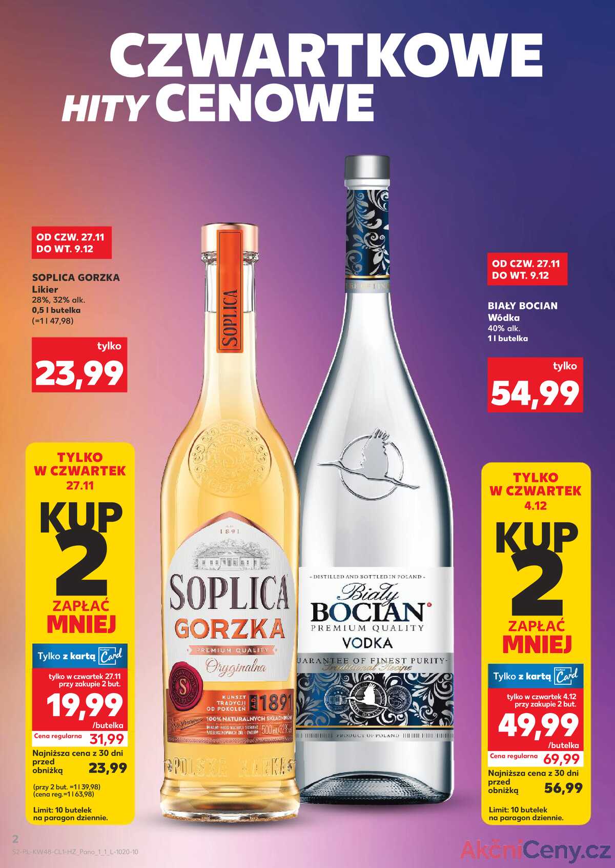Leták Kaufland Polsko 27.11.-9.12.2025 - Bar Kaufland strana 2