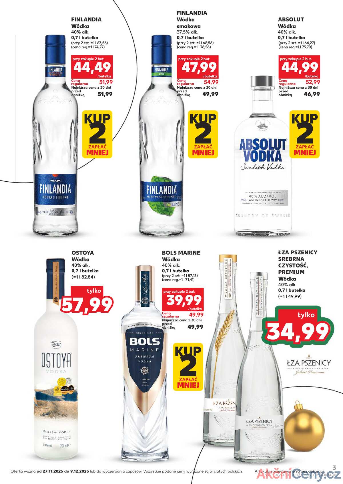 Leták Kaufland Polsko 27.11.-9.12.2025 - Bar Kaufland strana 3