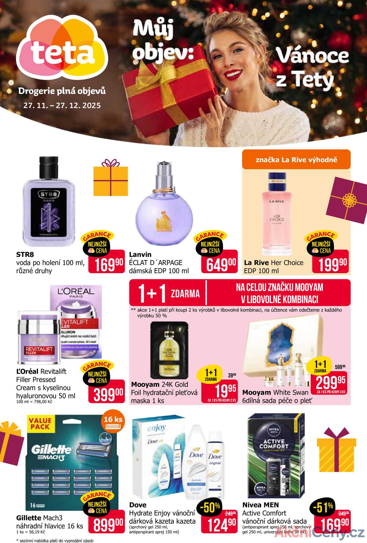 Teta drogerie Inspirace od 27.11. do 27.12.2025 strana 1