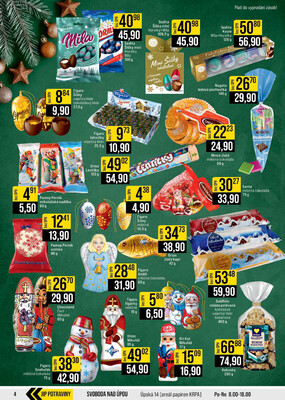 JIP Cash & Carry České Budějovice, Most, Náchod, Polička, Sušice a Svoboda nad Úpou od 26.11. do 2.12.2025