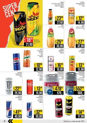 JIP Cash & Carry České Budějovice, Most, Náchod, Polička, Sušice a Svoboda nad Úpou od 26.11. do 2.12.2025