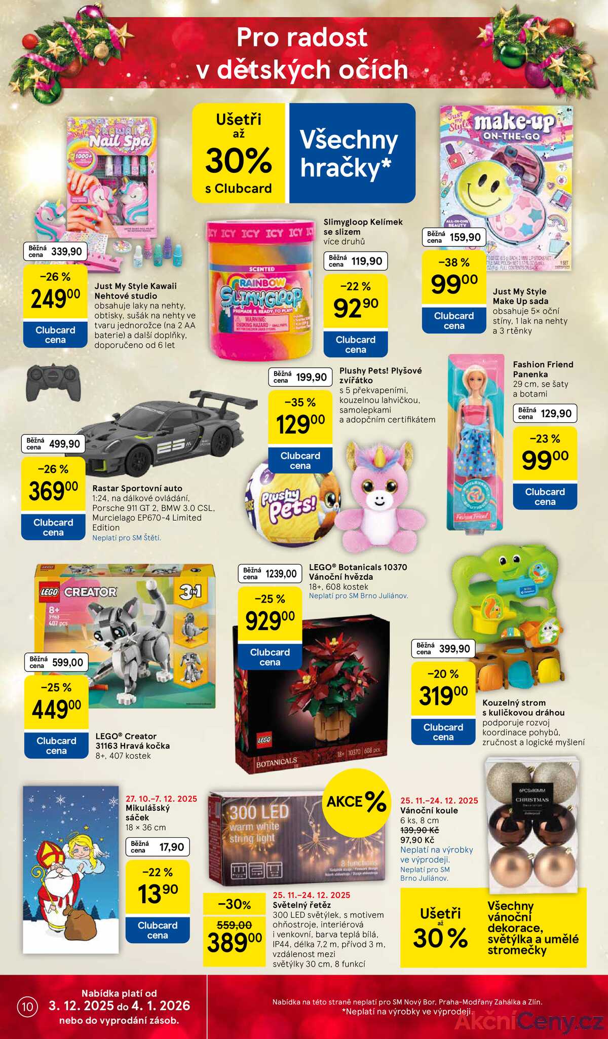 Tesco supermarkety od 3.12. do 9.12.2025 strana 10