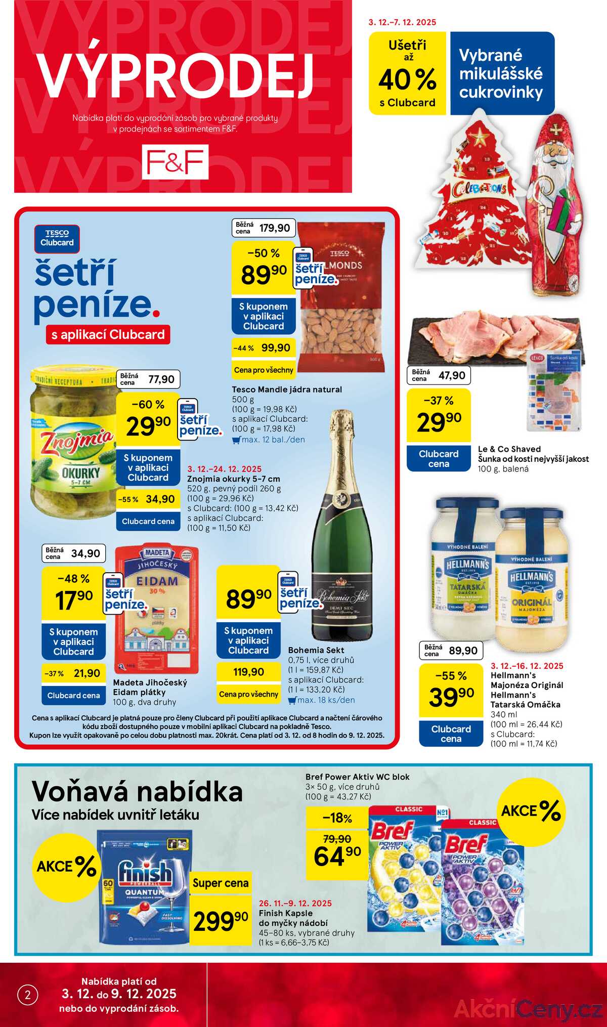 Tesco malé hypermarkety od 3.12. do 9.12.2025 strana 2