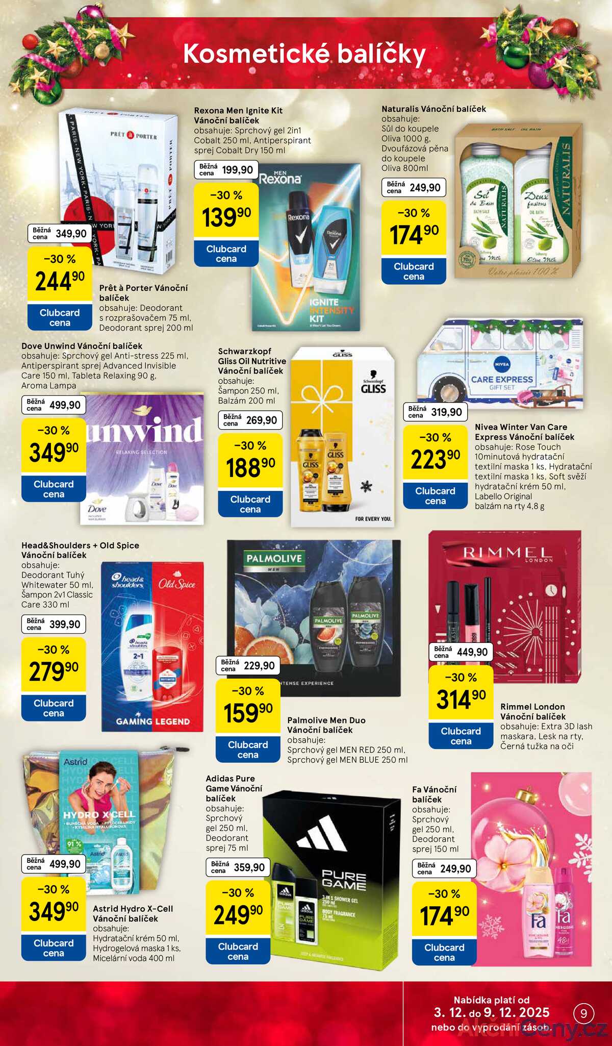 Tesco malé hypermarkety od 3.12. do 9.12.2025 strana 9