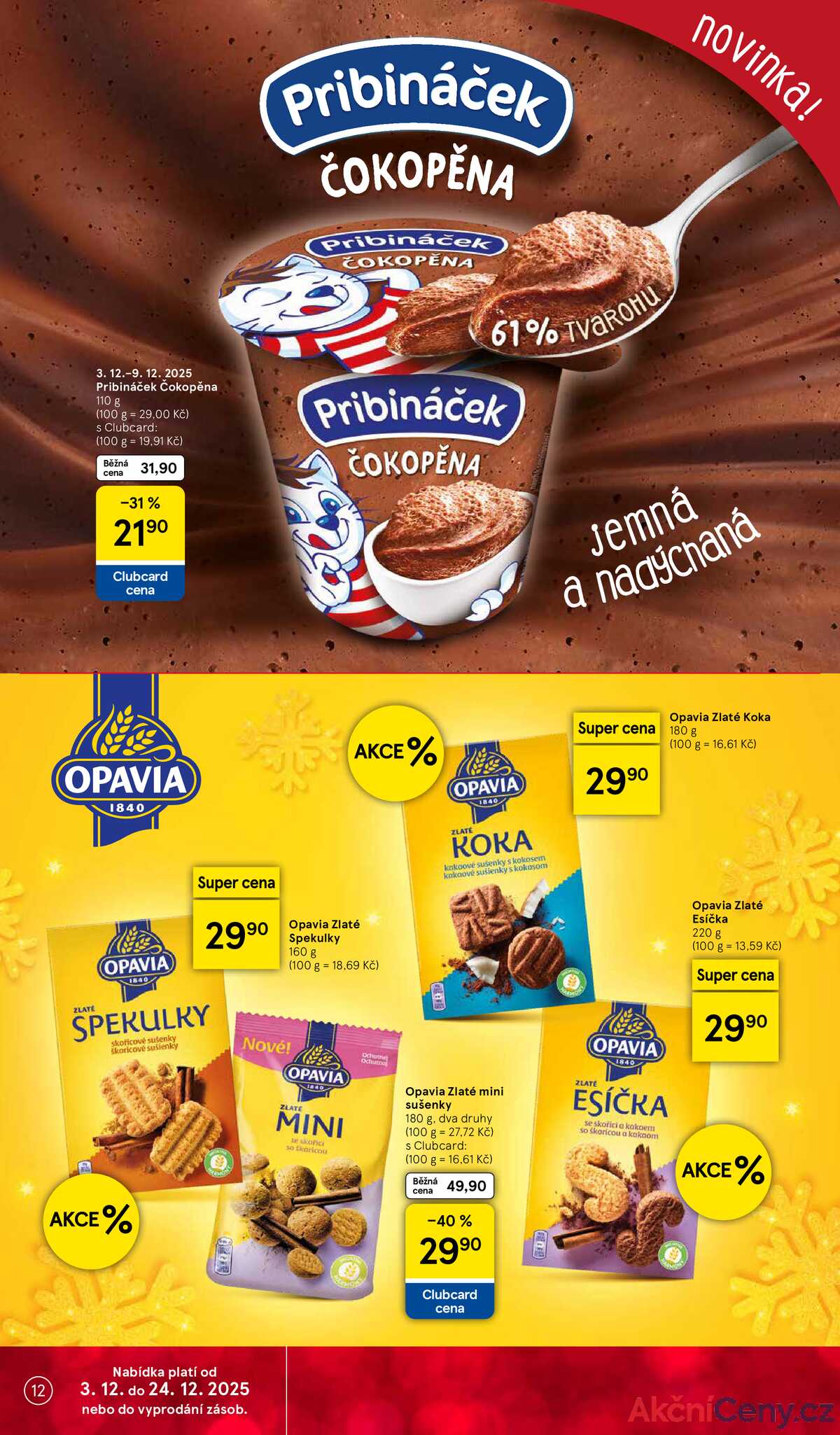 Tesco malé hypermarkety od 3.12. do 9.12.2025 strana 12