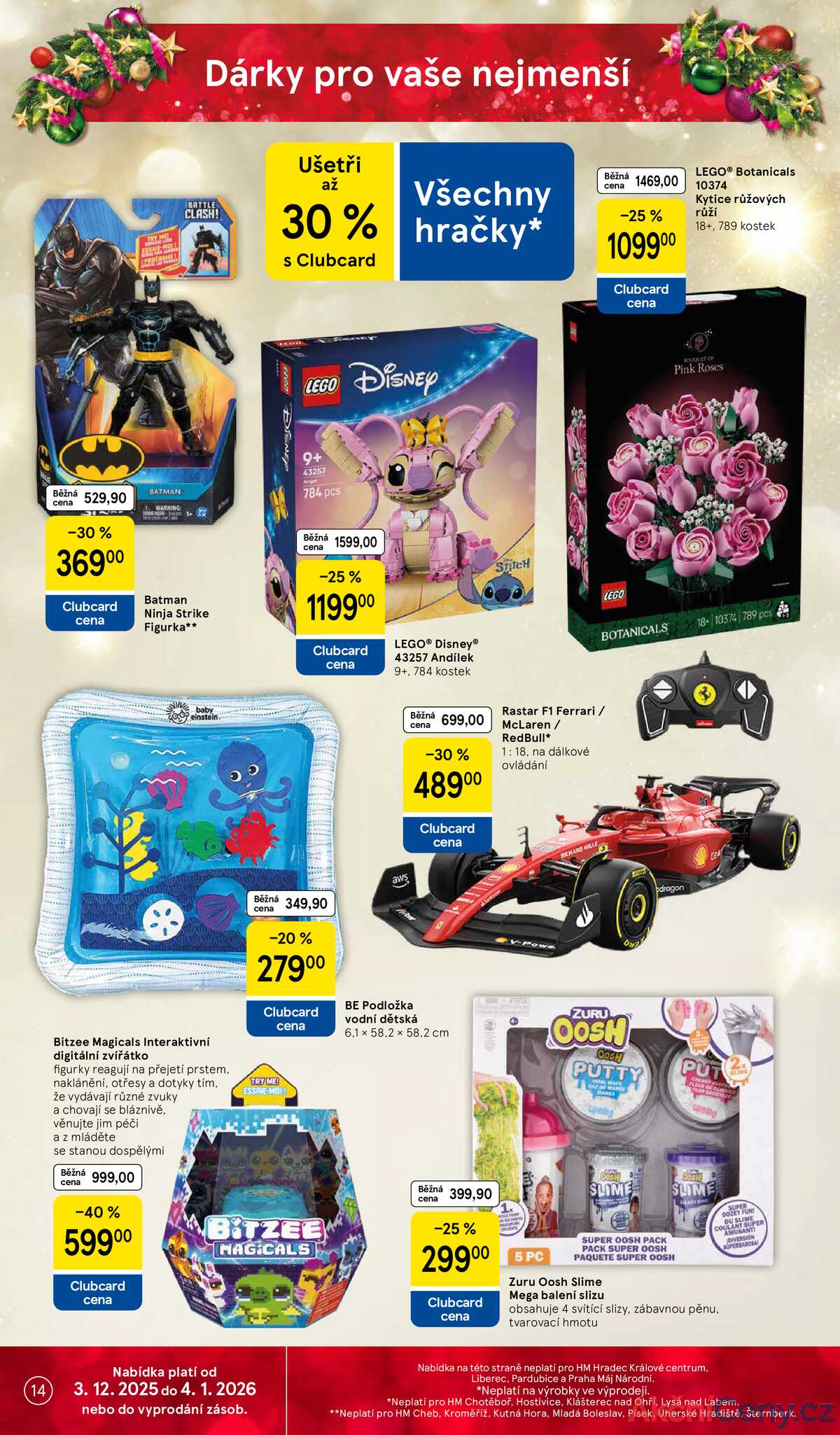 Tesco malé hypermarkety od 3.12. do 9.12.2025 strana 14