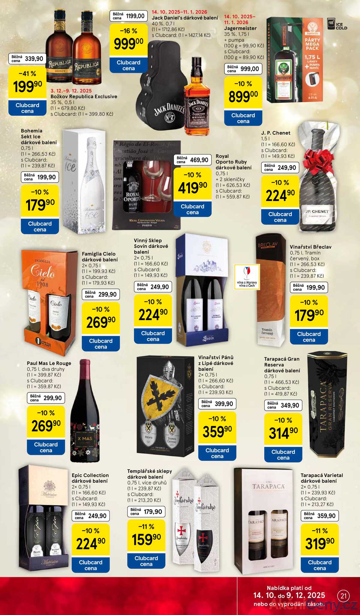 Tesco malé hypermarkety od 3.12. do 9.12.2025 strana 21