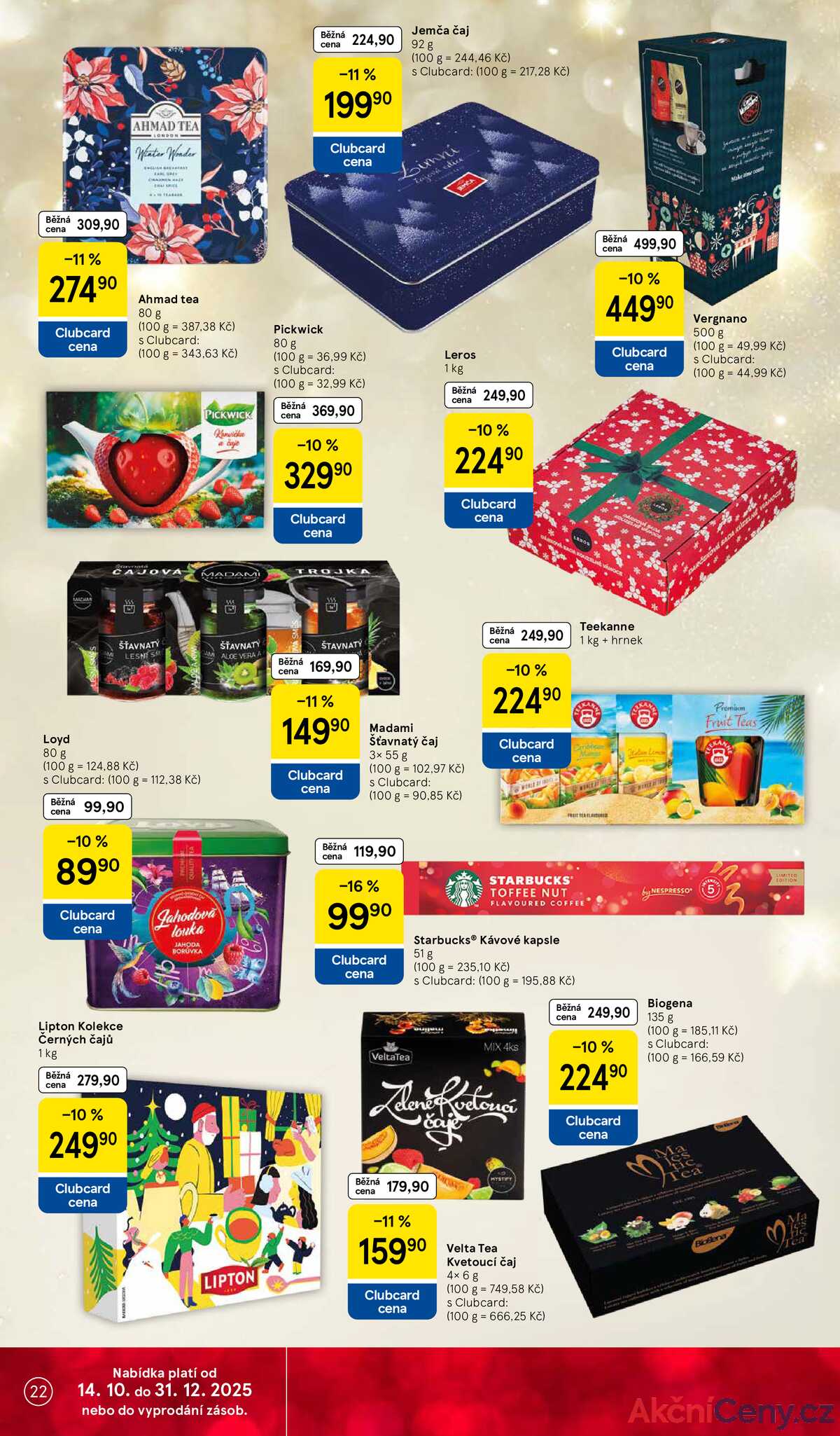 Tesco malé hypermarkety od 3.12. do 9.12.2025 strana 22