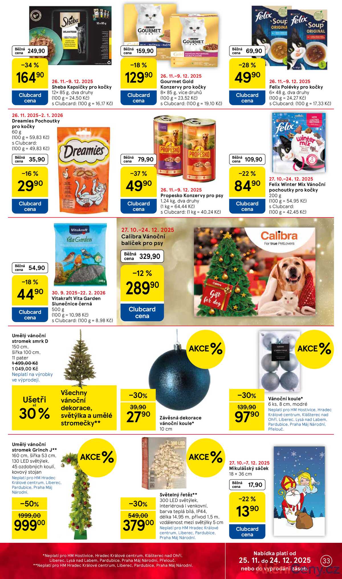 Tesco malé hypermarkety od 3.12. do 9.12.2025 strana 33