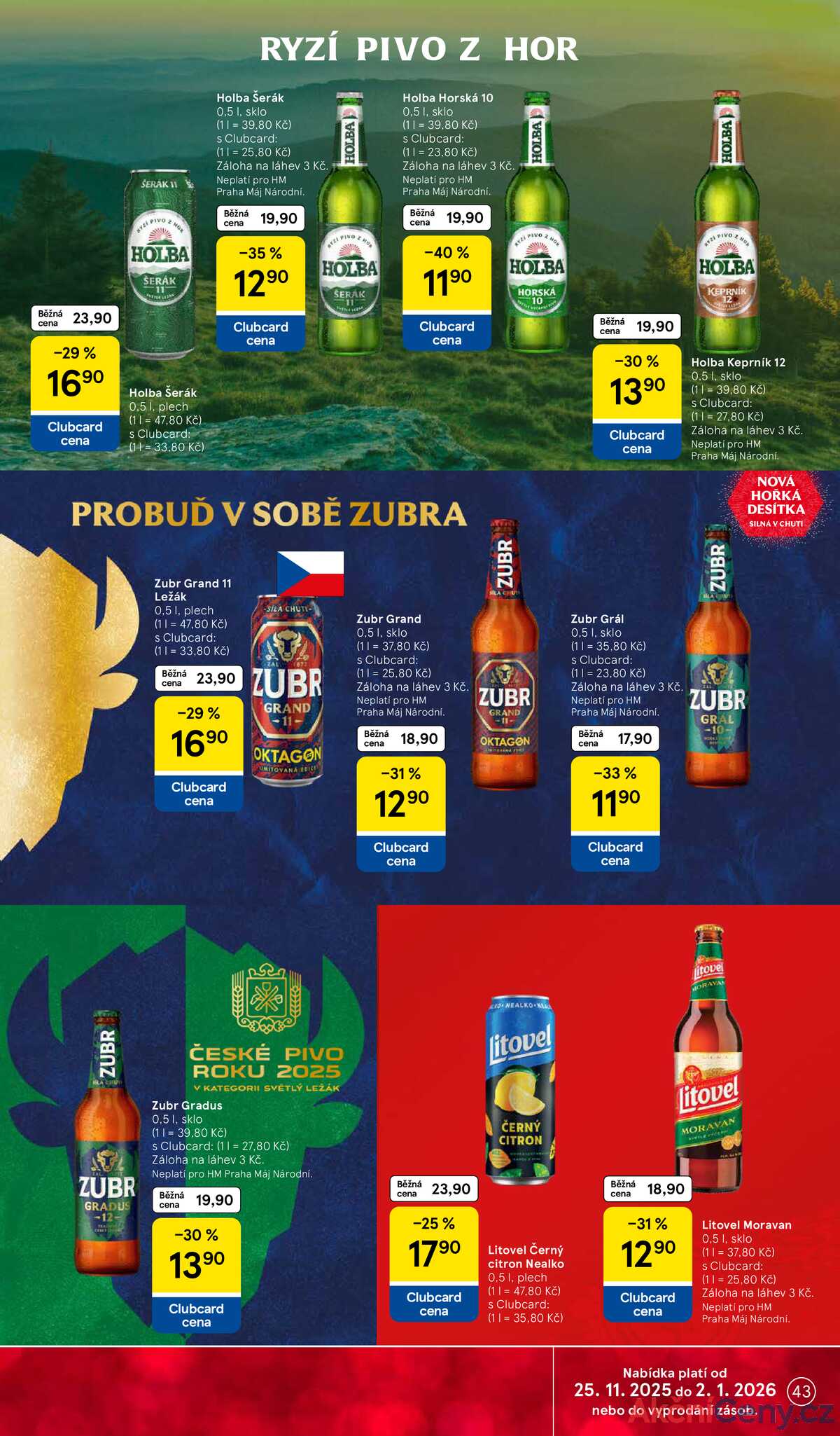 Tesco malé hypermarkety od 3.12. do 9.12.2025 strana 43