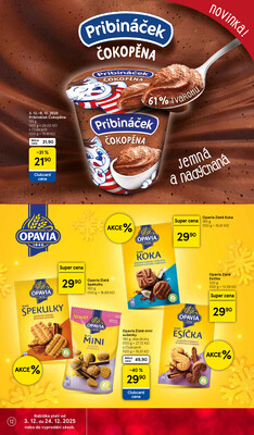 Tesco malé hypermarkety od 3.12. do 9.12.2025