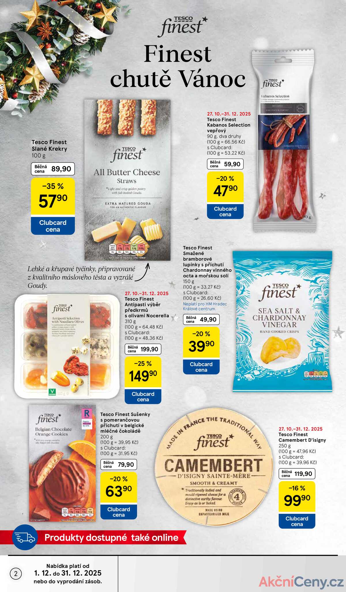 Tesco malé hypermarkety Delikatesy od 1.12. do 31.12.2025 strana 2