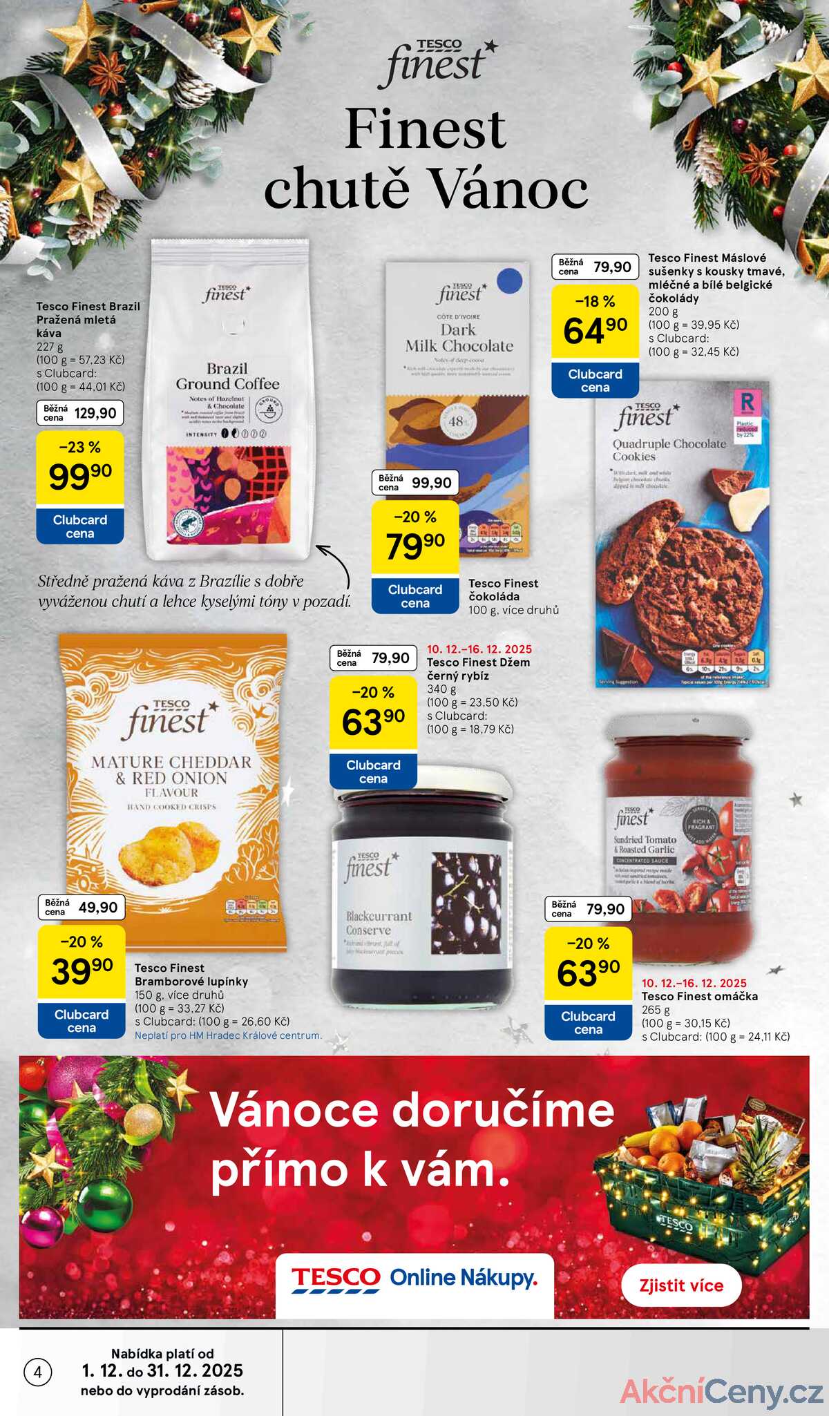 Tesco malé hypermarkety Delikatesy od 1.12. do 31.12.2025 strana 4