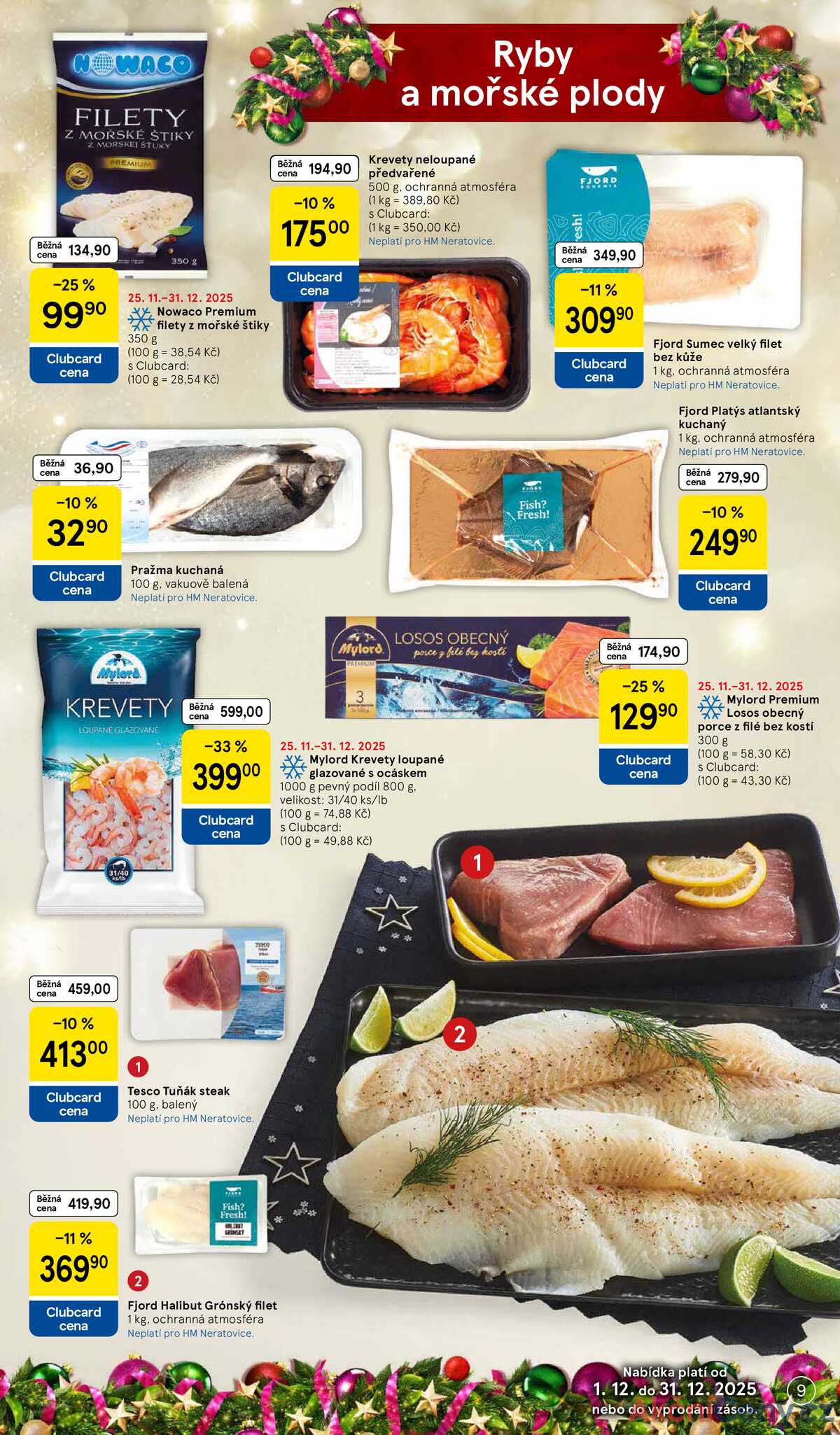 Tesco malé hypermarkety Delikatesy od 1.12. do 31.12.2025 strana 9