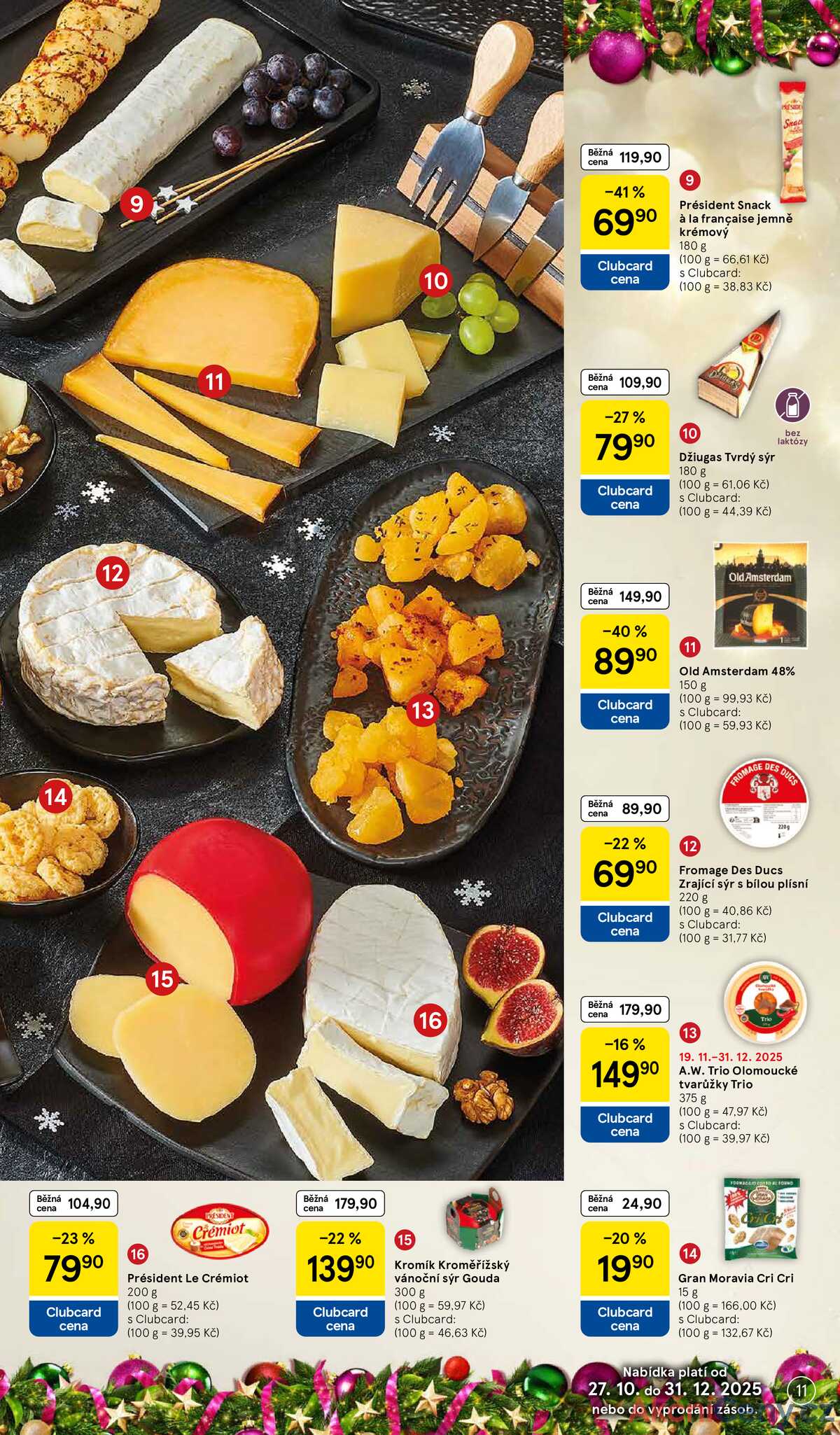 Tesco malé hypermarkety Delikatesy od 1.12. do 31.12.2025 strana 11