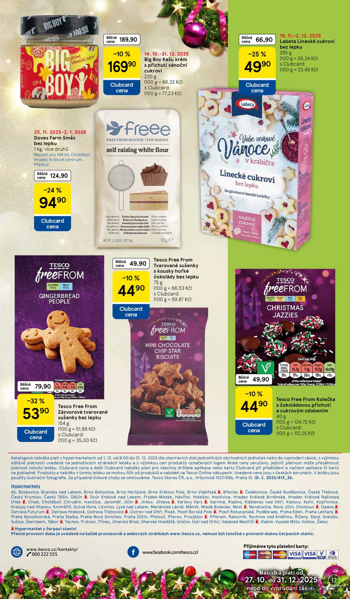 Tesco malé hypermarkety Delikatesy od 1.12. do 31.12.2025 strana 17