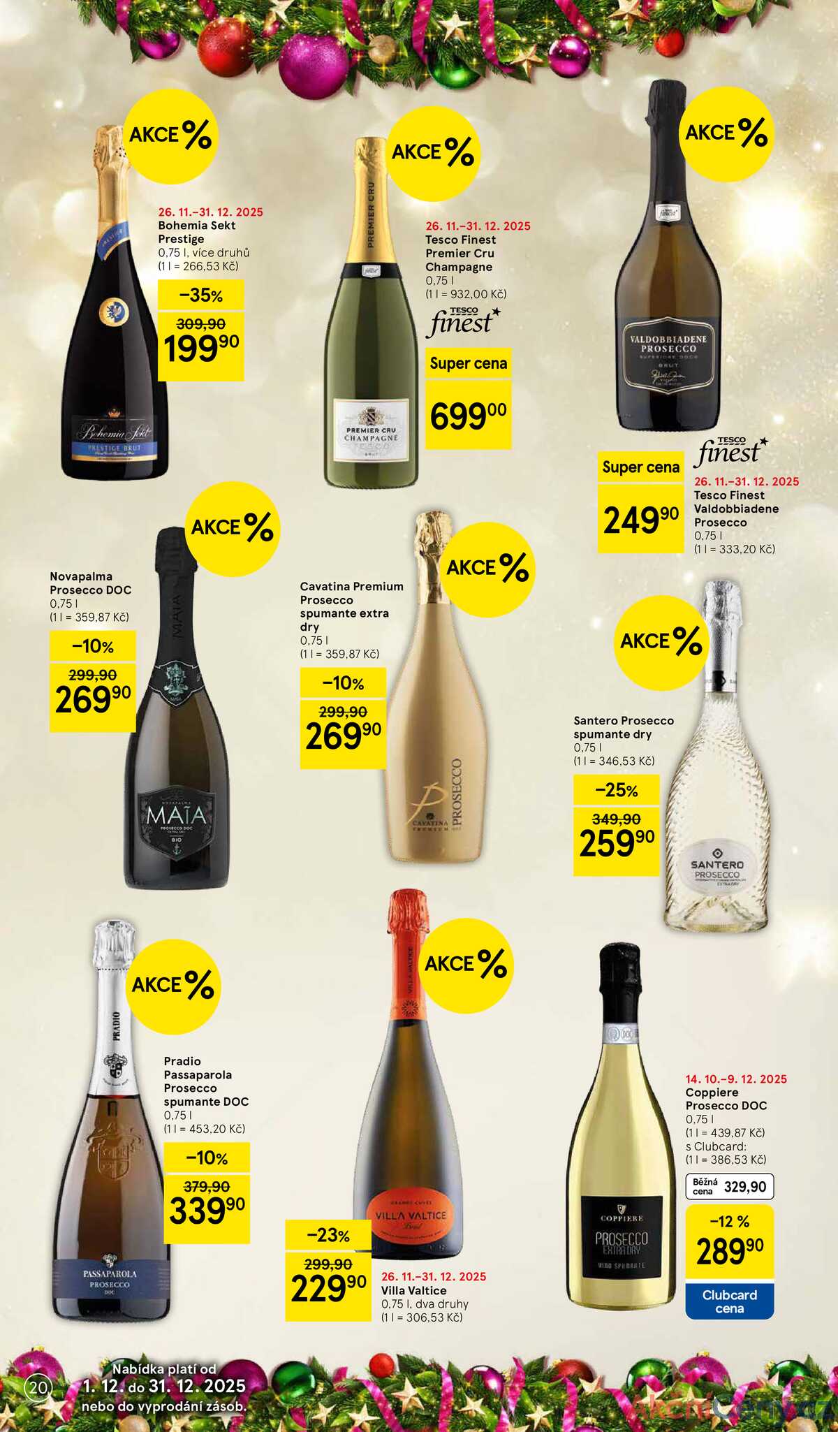 Tesco malé hypermarkety Delikatesy od 1.12. do 31.12.2025 strana 20