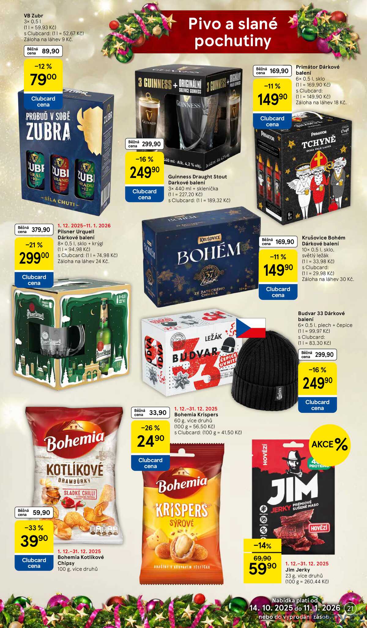 Tesco malé hypermarkety Delikatesy od 1.12. do 31.12.2025 strana 21