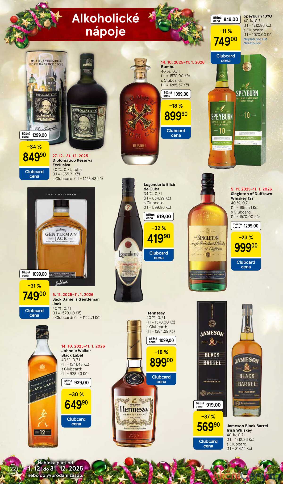 Tesco malé hypermarkety Delikatesy od 1.12. do 31.12.2025 strana 22