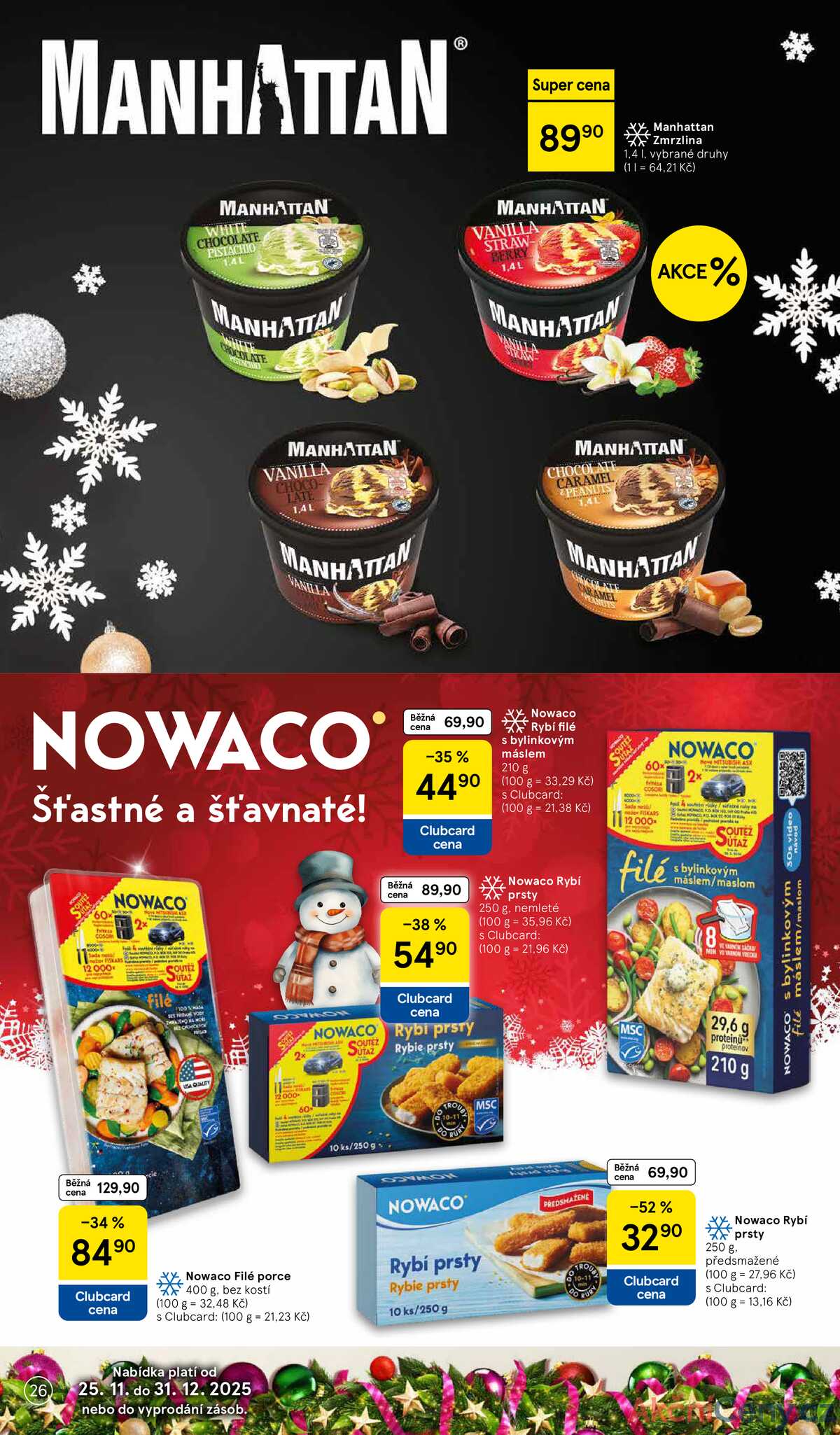Tesco malé hypermarkety Delikatesy od 1.12. do 31.12.2025 strana 26