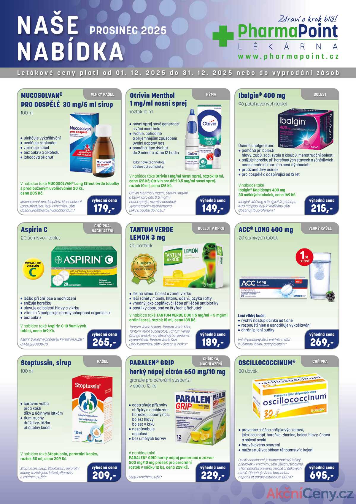 Pharma Point od 1.12. do 31.12.2025 strana 1