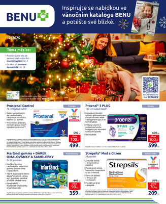 Benu od 1.12. do 31.12.2025