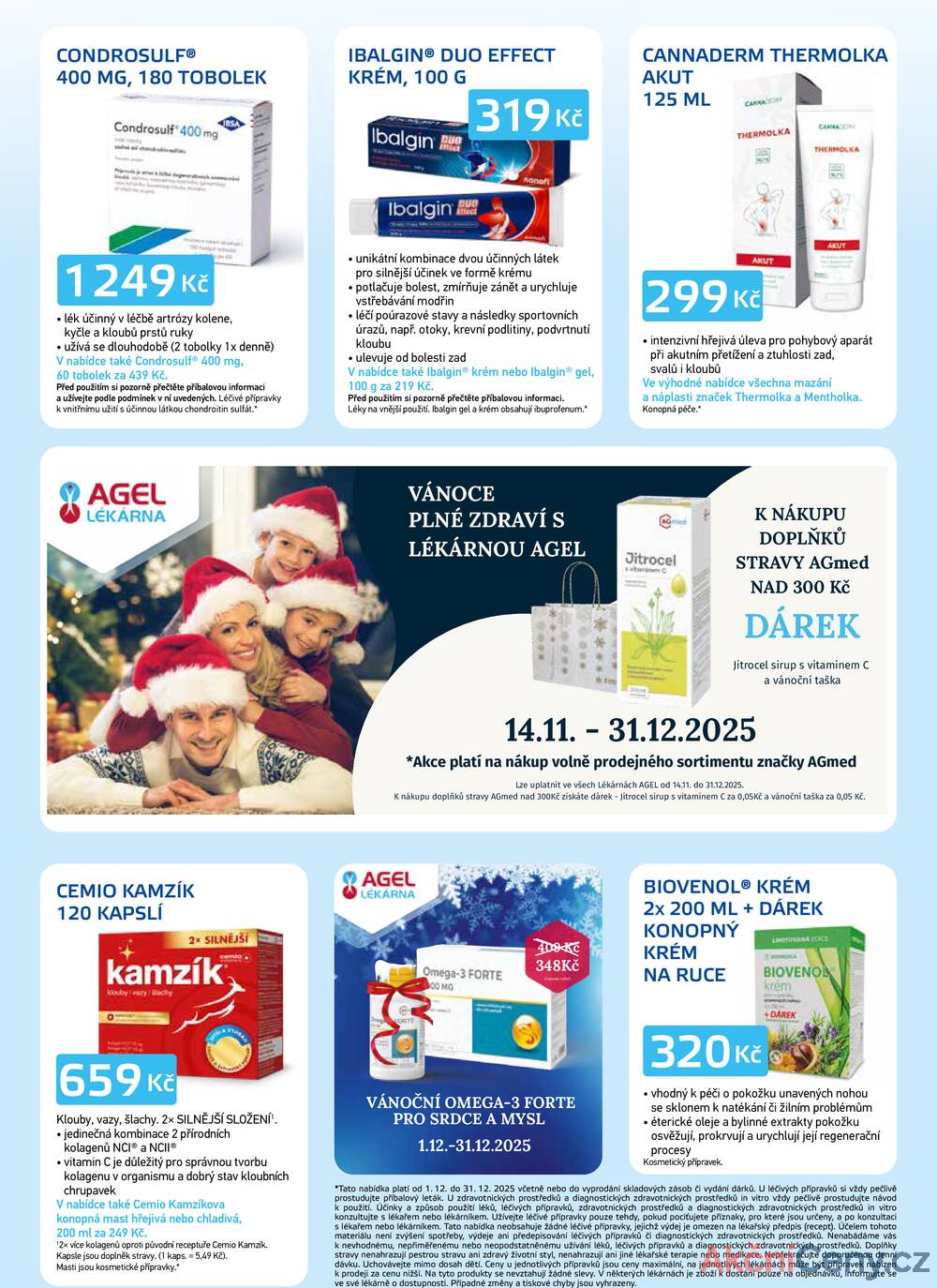 Leták Alphega Lékárna - Alphega Lékárna od 1.12. do 31.12.2025 - strana 8