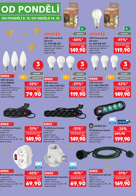 Kaufland Spotřební zboží 3.12. - 14.12.