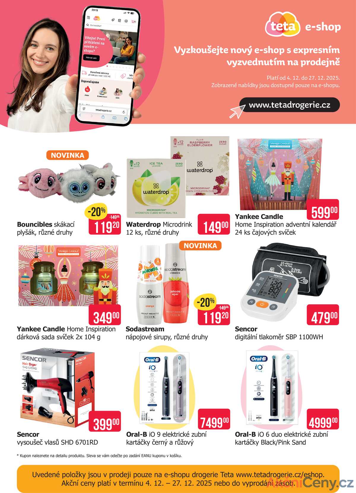 Teta drogerie eshop od 4.12. do 27.12.2025 strana 1