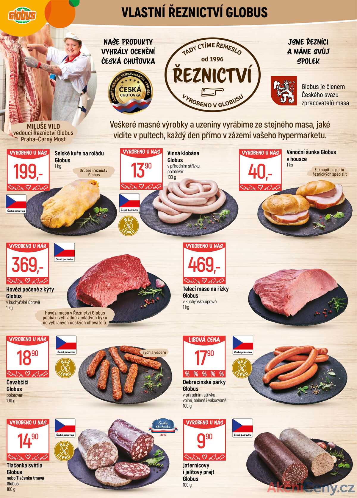 Akční leták Globus 3.12. - 9.12.2025 - Globus Praha - Centrum Černý Most strana 5