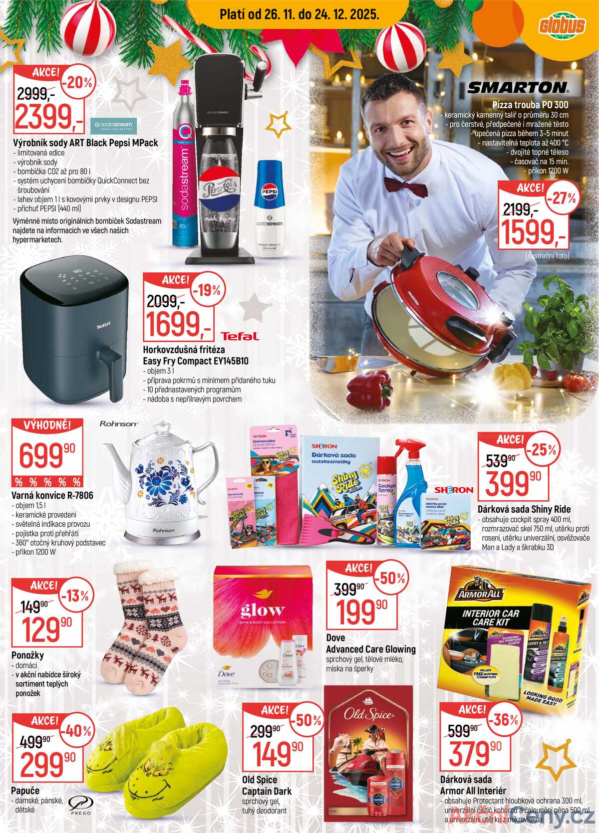 Akční leták Globus 3.12. - 9.12.2025 - Globus Praha - Centrum Černý Most strana 25