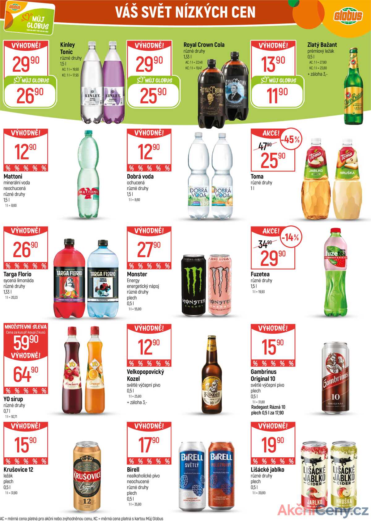 Akční leták Globus 3.12. - 9.12.2025 - Globus Praha - Centrum Černý Most strana 39
