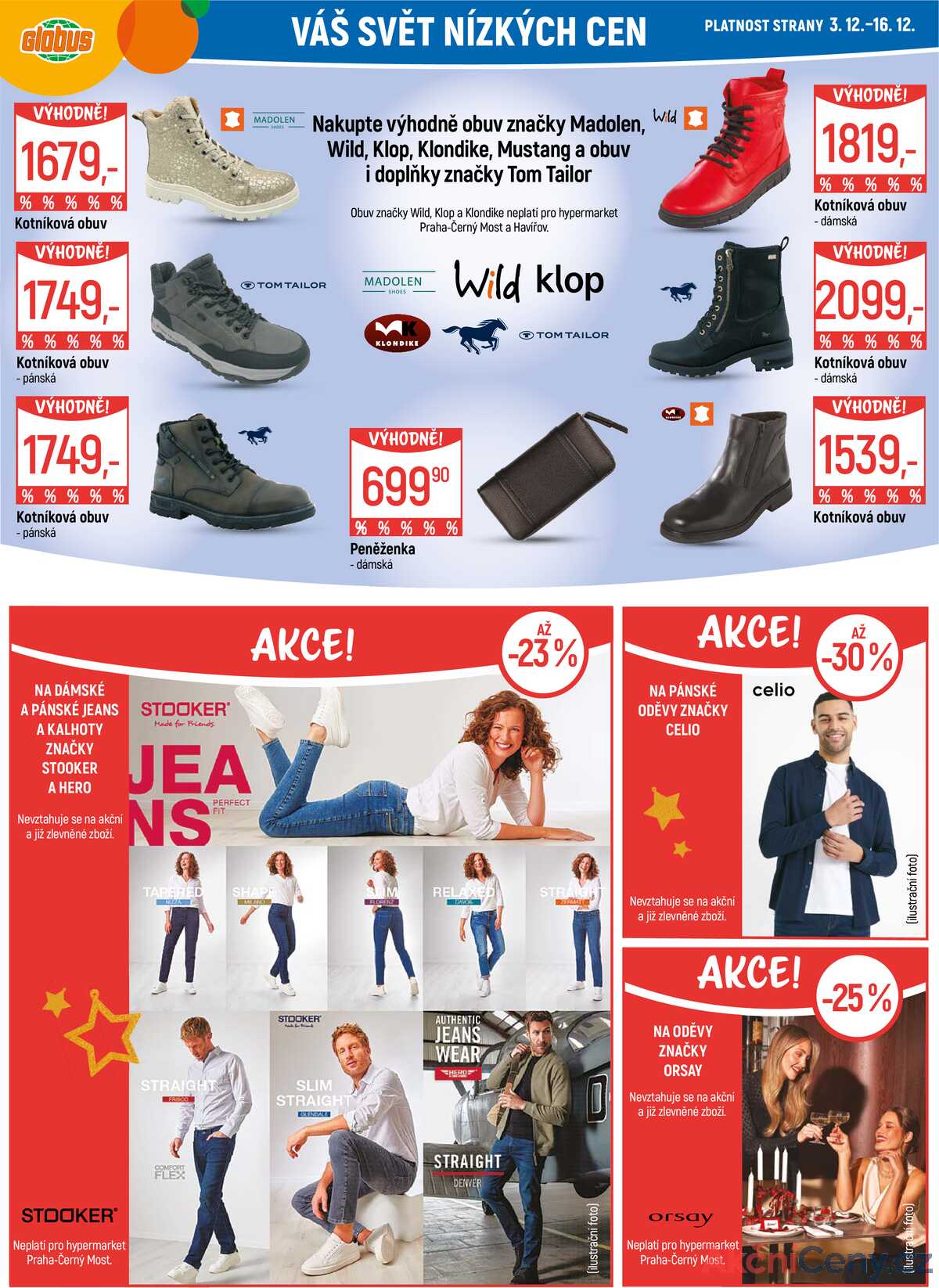 Akční leták Globus 3.12. - 9.12.2025 - Globus Praha - Centrum Černý Most strana 43