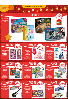 Akční leták Globus 3.12. - 9.12.2025 - Globus Praha - Centrum Černý Most