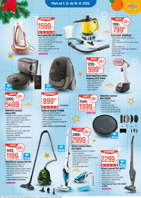 Akční leták Globus 3.12. - 9.12.2025 - Globus Praha - Centrum Černý Most