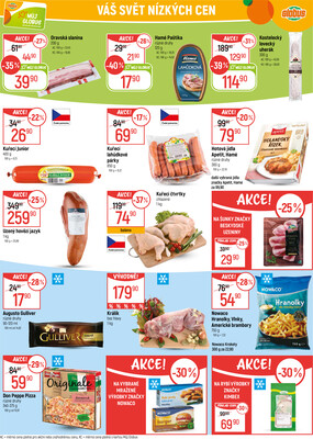 Akční leták Globus 3.12. - 9.12.2025 - Globus Praha - Centrum Černý Most