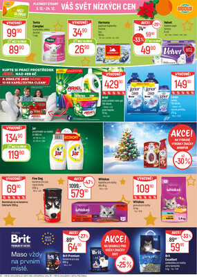 Akční leták Globus 3.12. - 9.12.2025 - Globus Praha - Centrum Černý Most