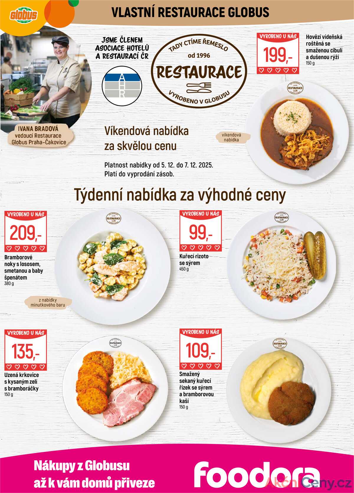 Akční leták Globus 3.12. - 9.12.2025 - Globus Praha - Čakovice strana 7