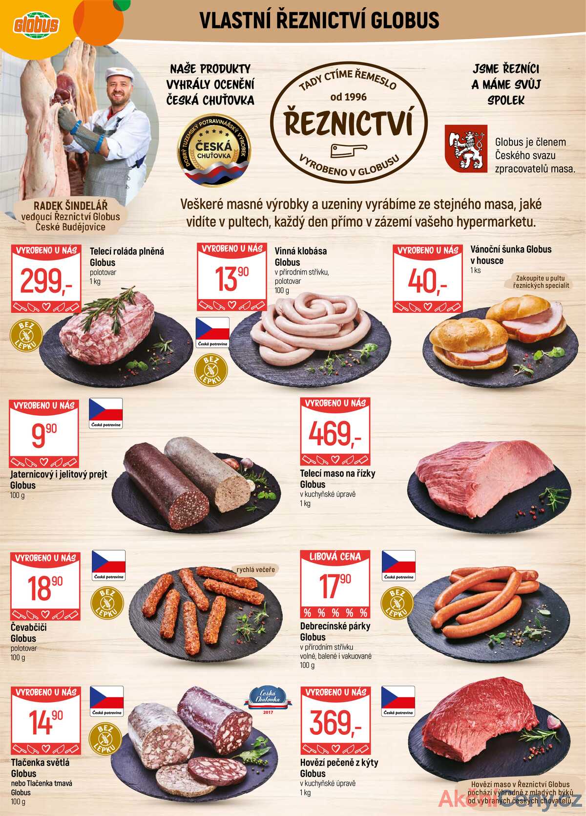 Akční leták Globus 3.12. - 9.12.2025 - Globus České Budějovice strana 5