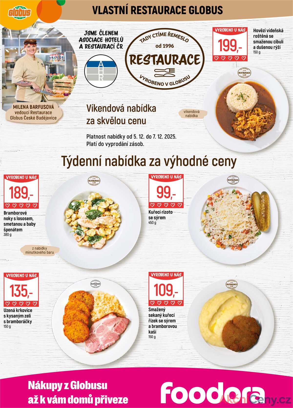 Akční leták Globus 3.12. - 9.12.2025 - Globus České Budějovice strana 7