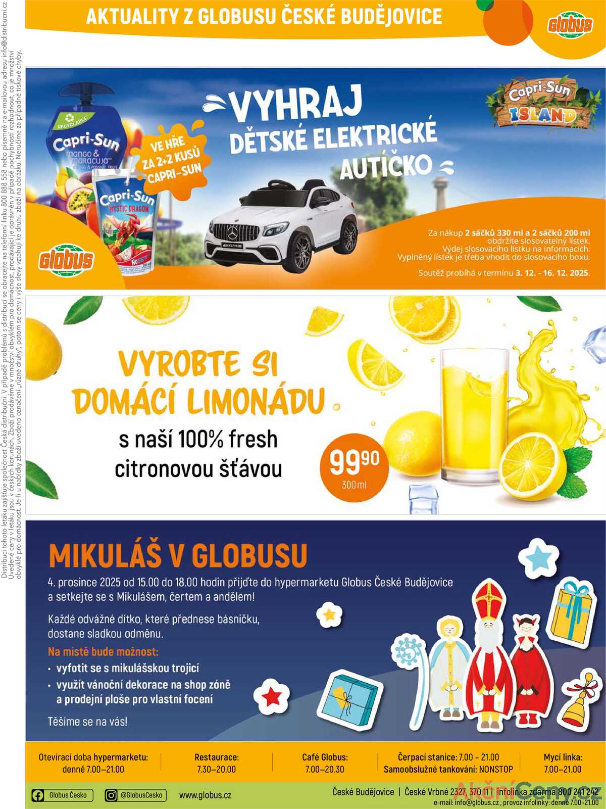 Akční leták Globus 3.12. - 9.12.2025 - Globus České Budějovice strana 46
