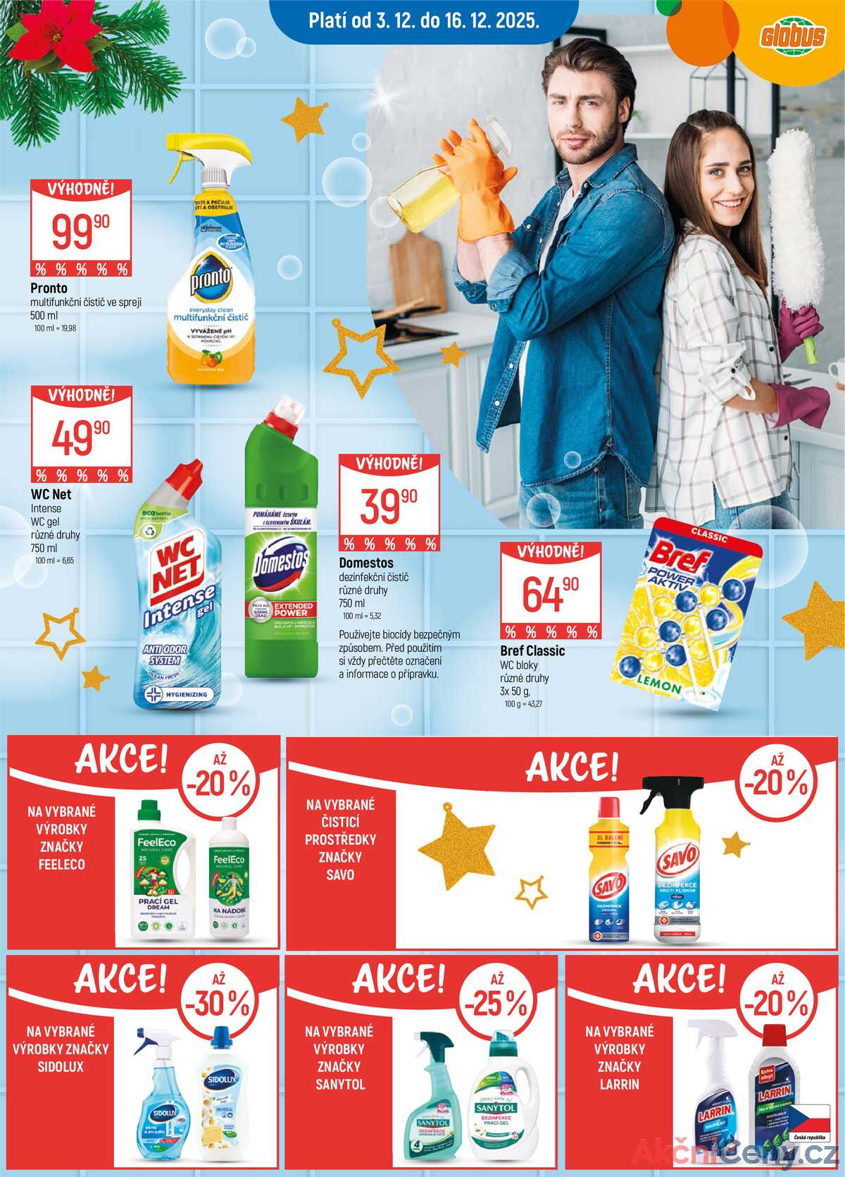 Akční leták Globus 3.12. - 16.12.2025 - Globus Havířov strana 4