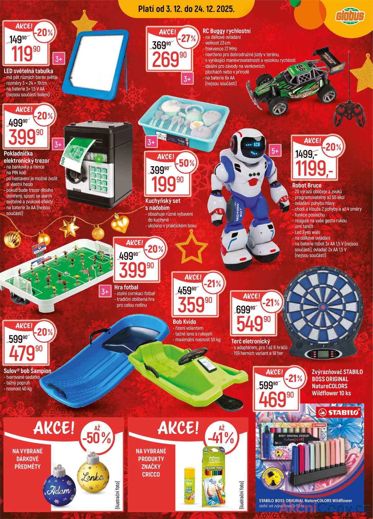 Akční leták Globus 3.12. - 24.12.2025 - Globus Chomutov strana 4
